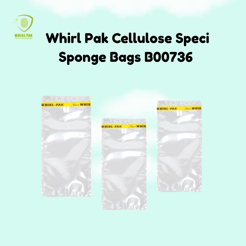 Whirl Pak Cellulose Speci Sponge Bags B00736
